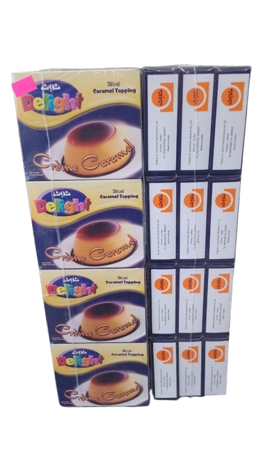 crème caramel - food