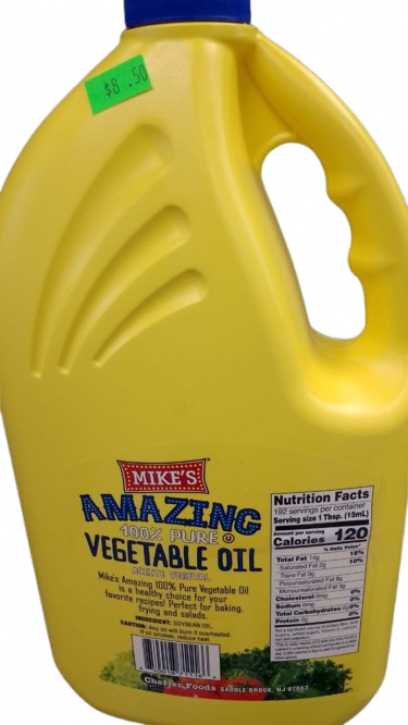 Cooking oil 2.84 liters