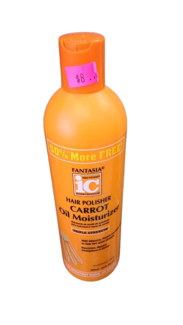 Moisturizing Carrot Oil Hair Polisher - detergents