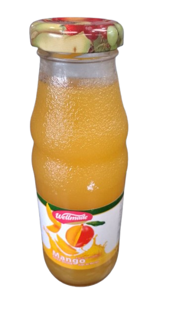 Wellmade Mango Juice Glass - drinks
