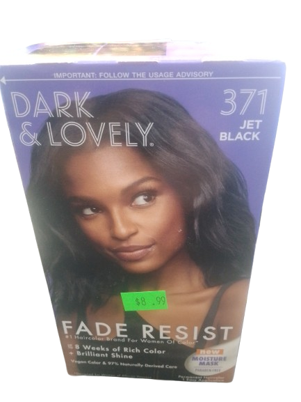 371 Jet Black conditioning hair color - Beauty Supply